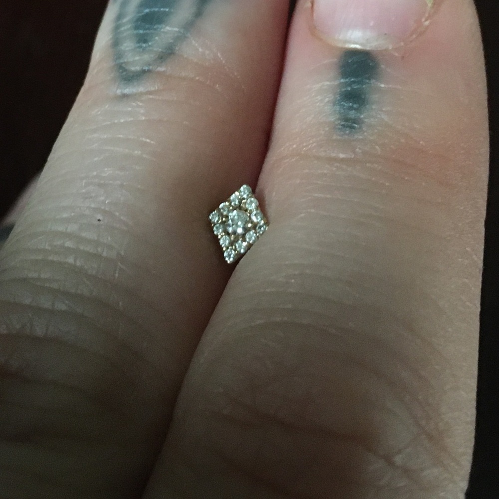Custom Bvla 14k gold harlequin